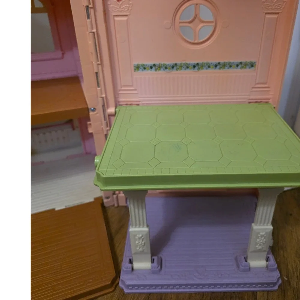 Fisher Price Loving Family Grand Mansion Huge! Pink Needs Cleaning